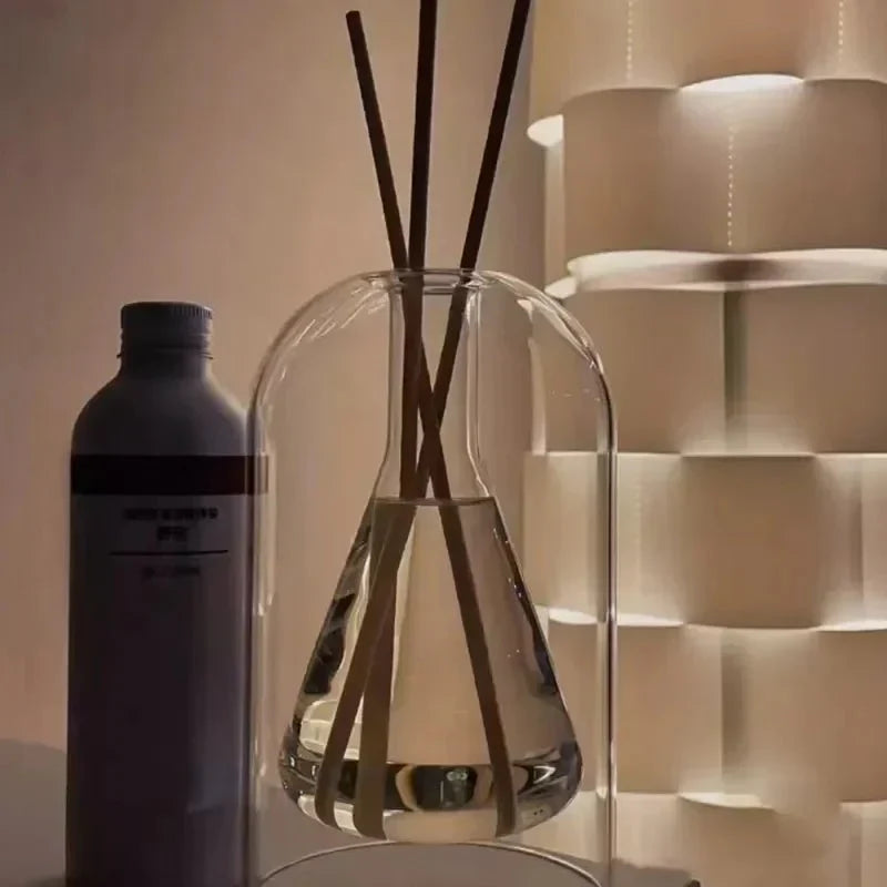 Double-Walled Fragrance Diffuser Bottle for Home - Double Glass, view 6