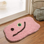 Fluffy Bathroom Mat - Polyester, Non-Slip, 45x67cm, view 2