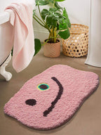 Fluffy Bathroom Mat - Polyester, Non-Slip, 45x67cm, view 4