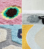 Fluffy Bathroom Mat - Polyester, Non-Slip, 45x67cm, view 6