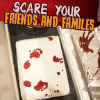 Halloween Bloody Colour Changing Bath Mat - PVC, 160g, view 3