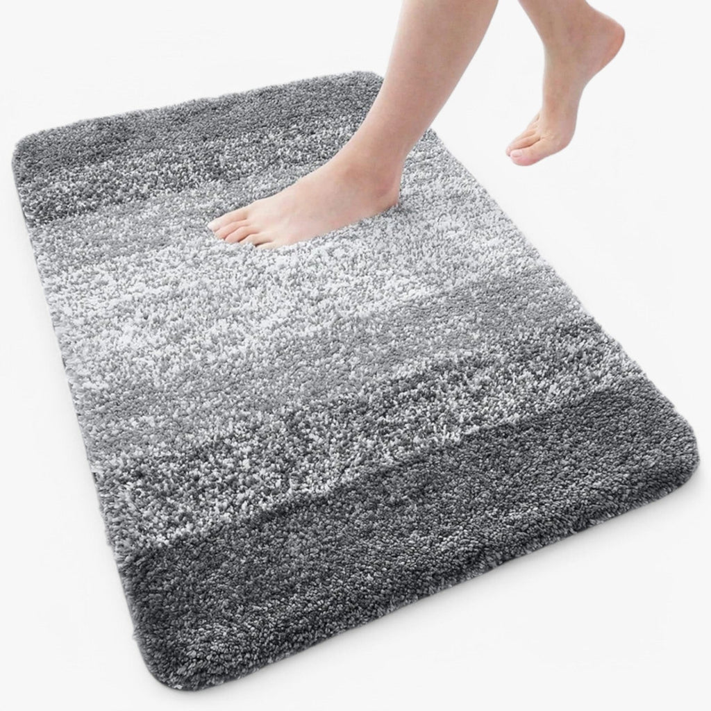 Super Absorbent Anti-Slip Bath Mat for Bathroom - Microfiber, Machine Washable, view 2