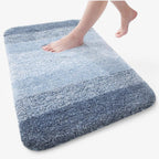 Super Absorbent Anti-Slip Bath Mat for Bathroom - Microfiber, Machine Washable, view 4