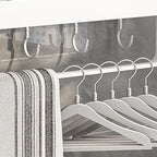 Contemporary Bathroom Accessory Set Metal Bath Shelf - White, Rust Resistant, view 26