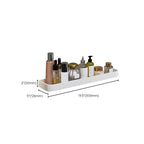 Contemporary Bathroom Accessory Set Metal Bath Shelf - White, Rust Resistant, view 3