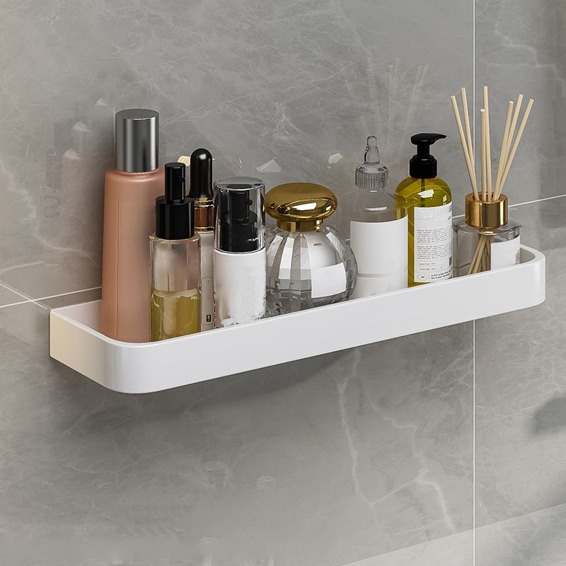 Contemporary Bathroom Accessory Set Metal Bath Shelf - White, Rust Resistant, view 34