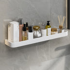 Contemporary Bathroom Accessory Set Metal Bath Shelf - White, Rust Resistant, view 49