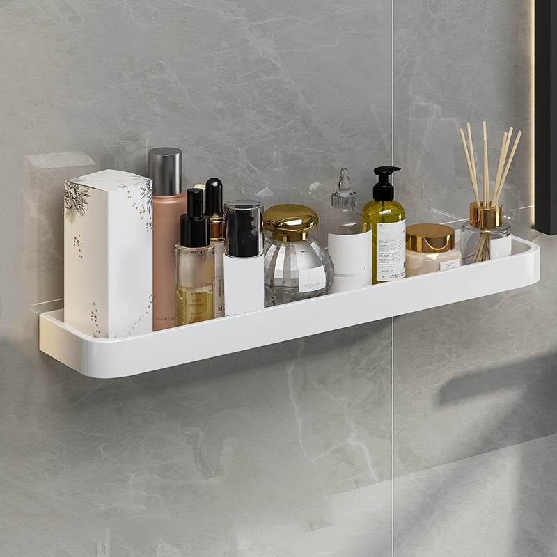 Contemporary Bathroom Accessory Set Metal Bath Shelf - White, Rust Resistant, view 49