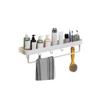 Contemporary Bathroom Accessory Set Metal Bath Shelf - White, Rust Resistant, view 51