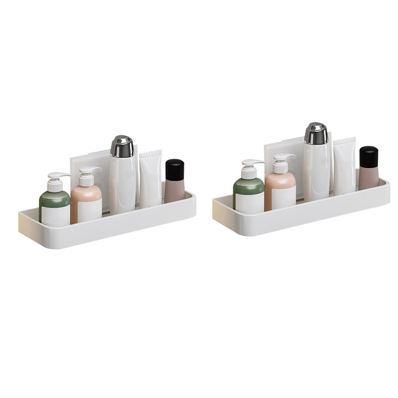 Contemporary Bathroom Accessory Set Metal Bath Shelf - White, Rust Resistant, view 52