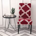Dining Chair Seat Covers - Elastic Spandex, Fits 45-65 cm, Washable, view 3
