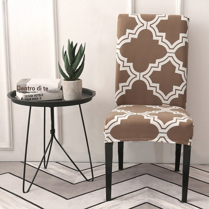 Dining Chair Seat Covers - Elastic Spandex, Fits 45-65 cm, Washable, view 4