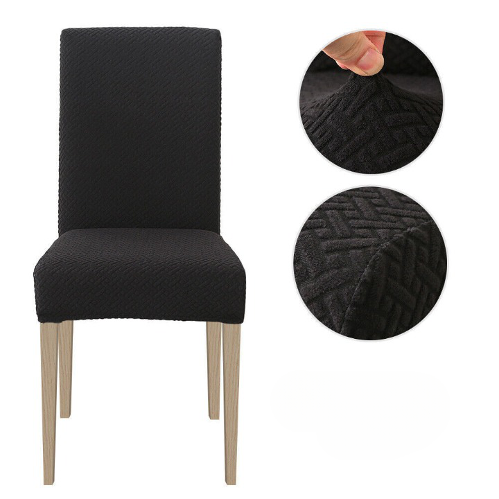 Dining Chair Seat Covers - Elastic Spandex, Fits 45-65 cm, Washable, view 8