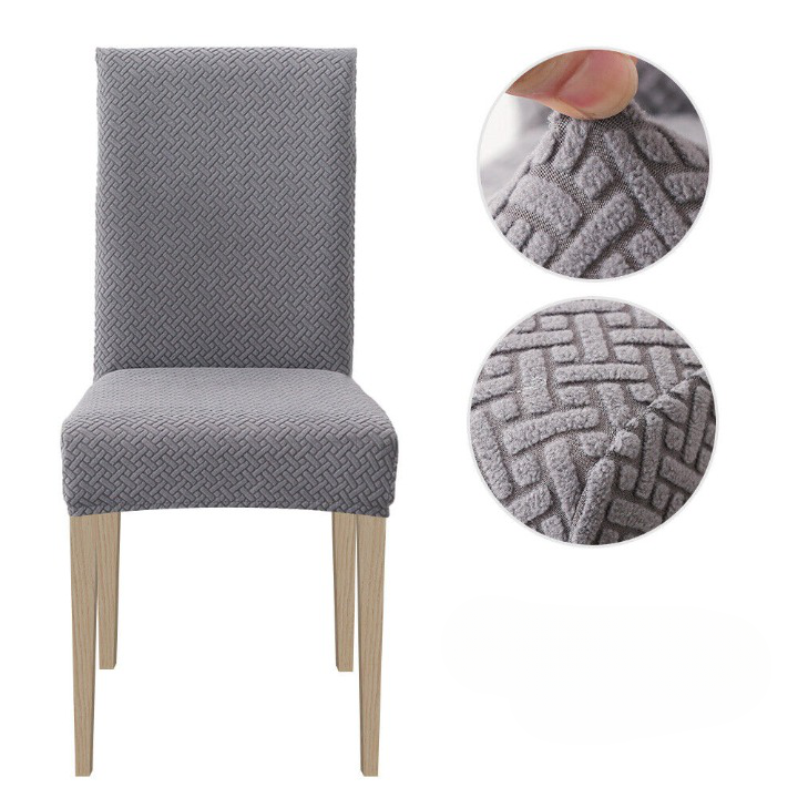 Dining Chair Seat Covers - Elastic Spandex, Fits 45-65 cm, Washable, view 9