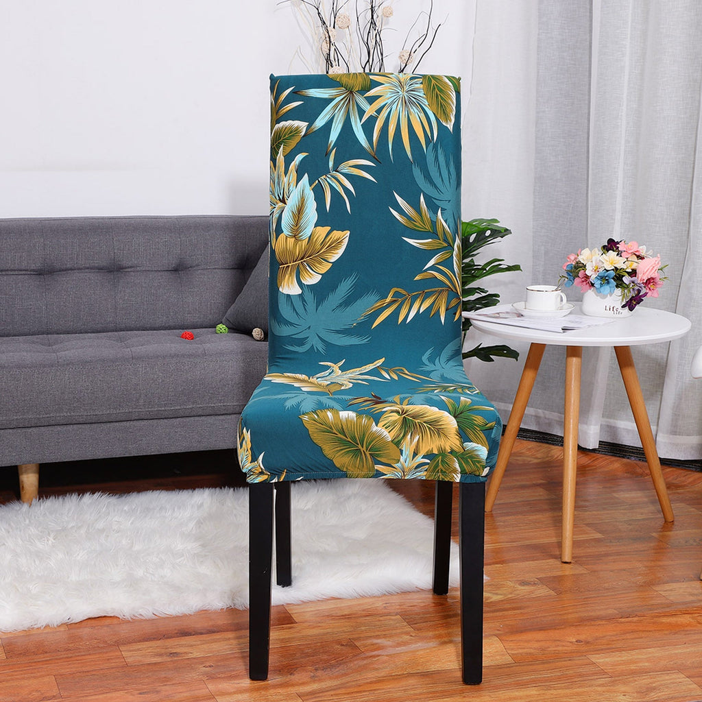 Dining Chair Seat Covers - Elastic Spandex, Fits 45-65 cm, Washable