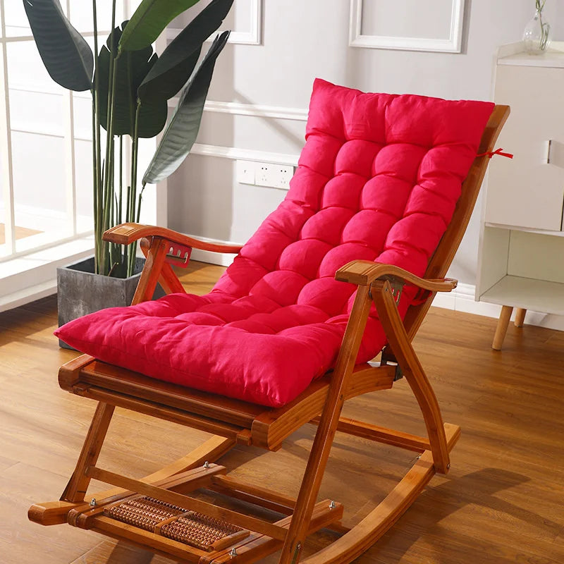 Rocking Chair Cushion for Indoor and Outdoor Use - Cotton, Polyester, view 12
