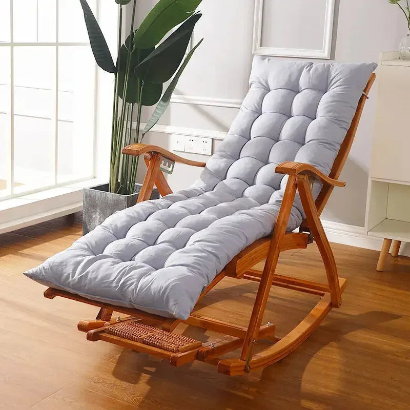 Rocking Chair Cushion for Indoor and Outdoor Use - Cotton, Polyester, view 13