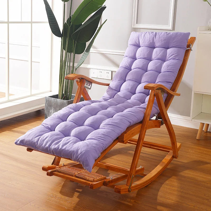 Rocking Chair Cushion for Indoor and Outdoor Use - Cotton, Polyester, view 2
