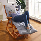 Rocking Chair Cushion for Indoor and Outdoor Use - Cotton, Polyester, view 6