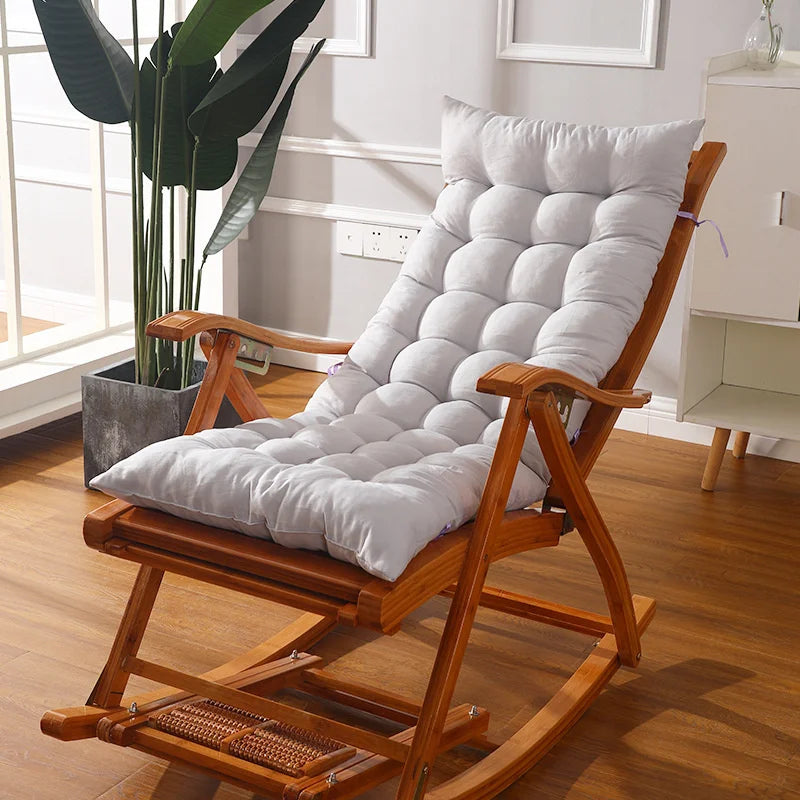 Rocking Chair Cushion for Indoor and Outdoor Use - Cotton, Polyester