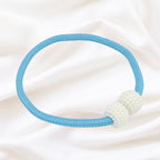 Magnetic Pearl Curtain Tie Back Set - Faux Pearl, 18" Length, 2pcs, view 10