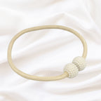 Magnetic Pearl Curtain Tie Back Set - Faux Pearl, 18" Length, 2pcs, view 11