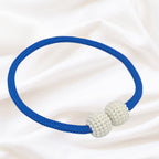 Magnetic Pearl Curtain Tie Back Set - Faux Pearl, 18" Length, 2pcs, view 12
