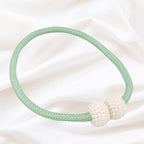 Magnetic Pearl Curtain Tie Back Set - Faux Pearl, 18" Length, 2pcs, view 7