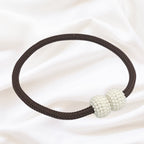 Magnetic Pearl Curtain Tie Back Set - Faux Pearl, 18" Length, 2pcs, view 9