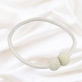 Magnetic Pearl Curtain Tie Back Set - Faux Pearl, 18" Length, 2pcs