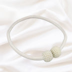 Magnetic Pearl Curtain Tie Back Set - Faux Pearl, 18" Length, 2pcs