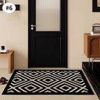 Retro Style Non-Slip Entrance Door Mat - 100% Polyester, Multiple Sizes, view 4