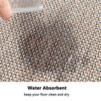 Woven Indoor Door Mats - Polypropylene Fibre, Non-Slip, Machine Washable, view 7