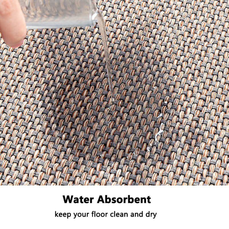 Woven Indoor Door Mats - Polypropylene Fibre, Non-Slip, Machine Washable, view 7