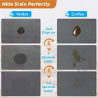 Kitchen & Bath Mat Diatomite Velvet Look - Super Absorbent, Washable, view 4