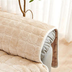 Quilted Recliner Cover - Soft Microfiber Blend, Side Pocket, Machine Washable, view 5