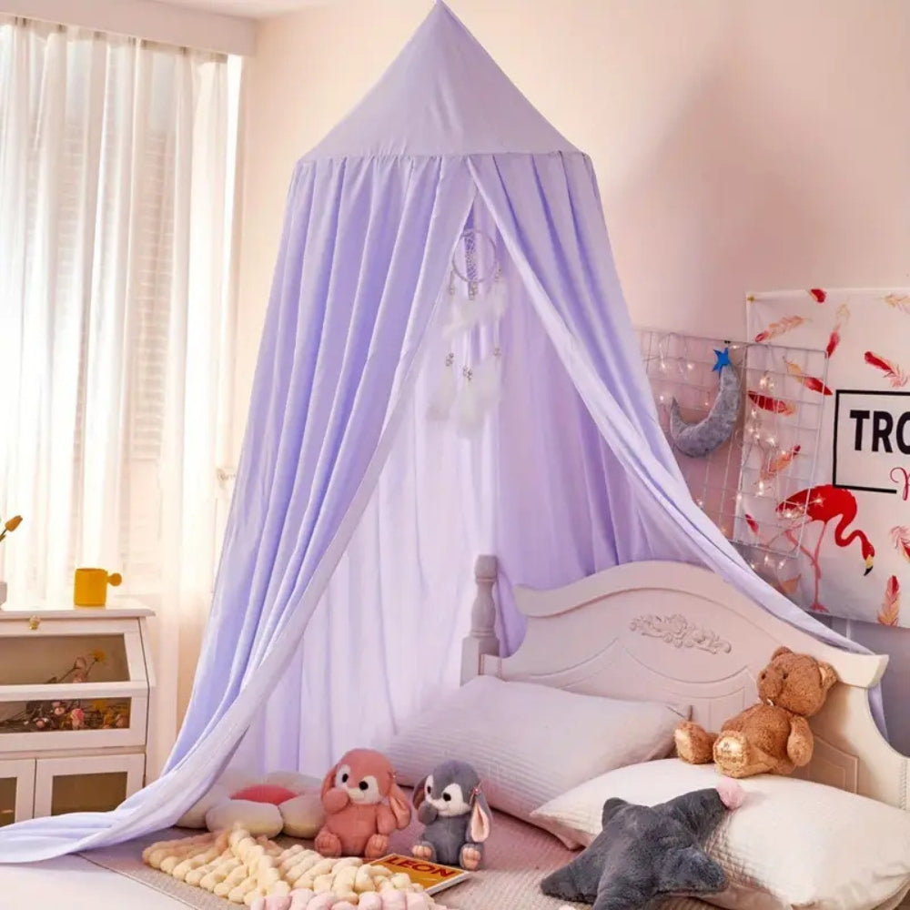 Kids Reading Nook Canopy Tent - Soft Microfibre, 106", Machine Washable, view 4