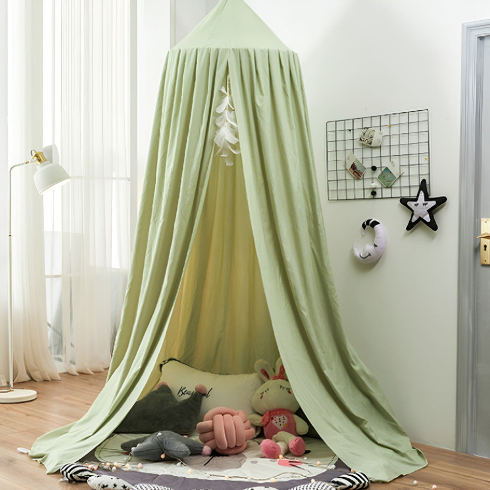 Kids Reading Nook Canopy Tent - Soft Microfibre, 106", Machine Washable