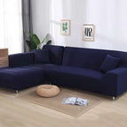 Velvet Stretch Sofa Cover for Living Room - Brushed Fabric, Machine Washable, view 15