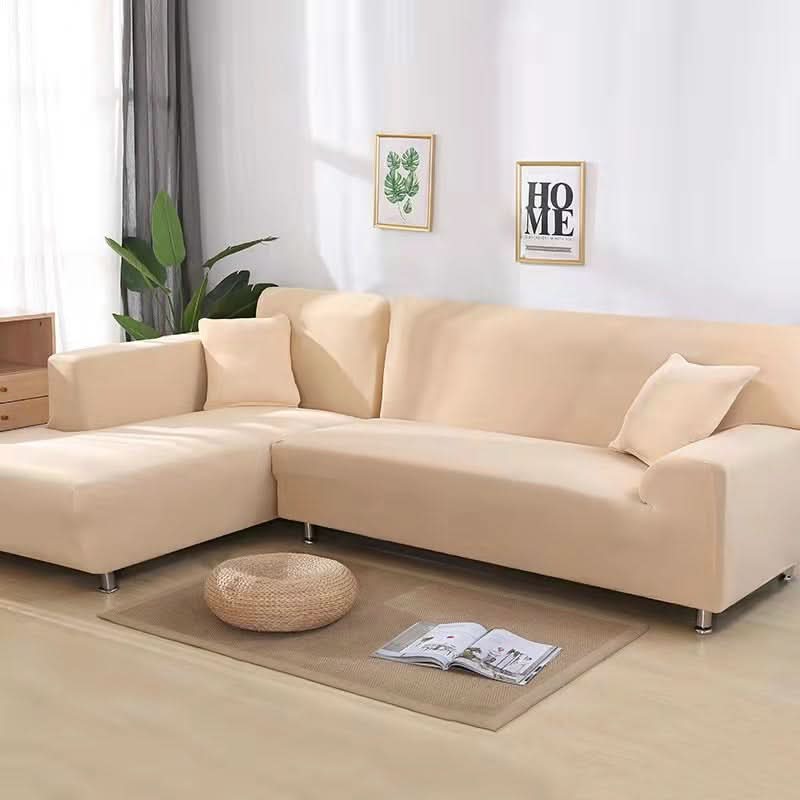 Velvet Stretch Sofa Cover for Living Room - Brushed Fabric, Machine Washable, view 16