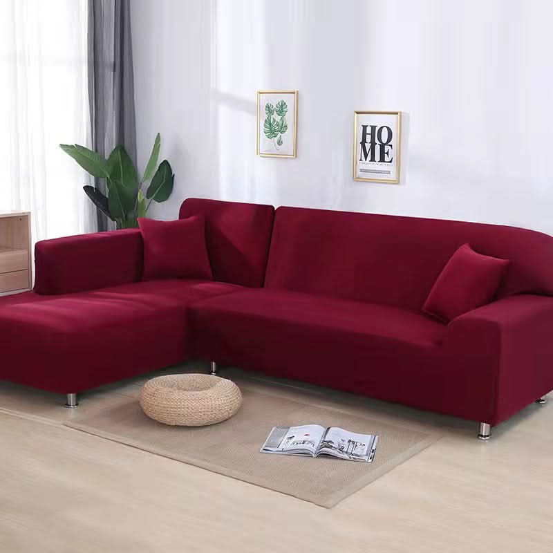 Velvet Stretch Sofa Cover for Living Room - Brushed Fabric, Machine Washable, view 17