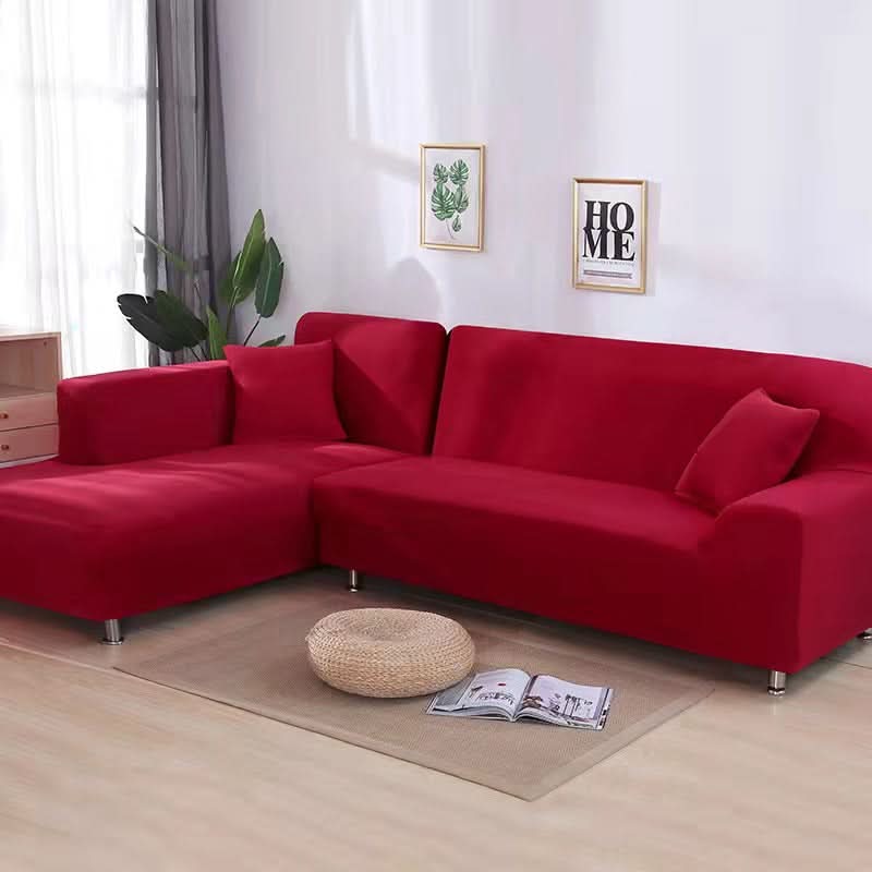 Velvet Stretch Sofa Cover for Living Room - Brushed Fabric, Machine Washable, view 18