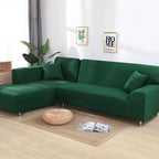 Velvet Stretch Sofa Cover for Living Room - Brushed Fabric, Machine Washable, view 20