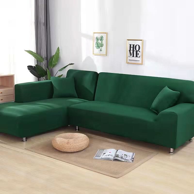 Velvet Stretch Sofa Cover for Living Room - Brushed Fabric, Machine Washable, view 20