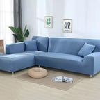 Velvet Stretch Sofa Cover for Living Room - Brushed Fabric, Machine Washable, view 21