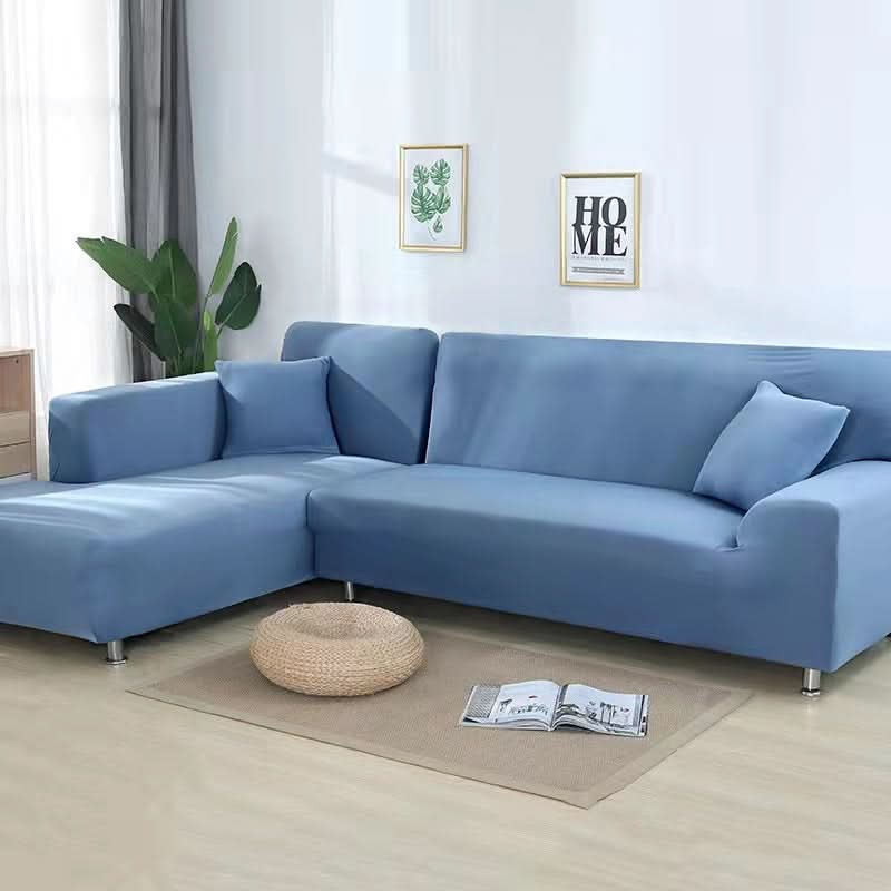 Velvet Stretch Sofa Cover for Living Room - Brushed Fabric, Machine Washable, view 21