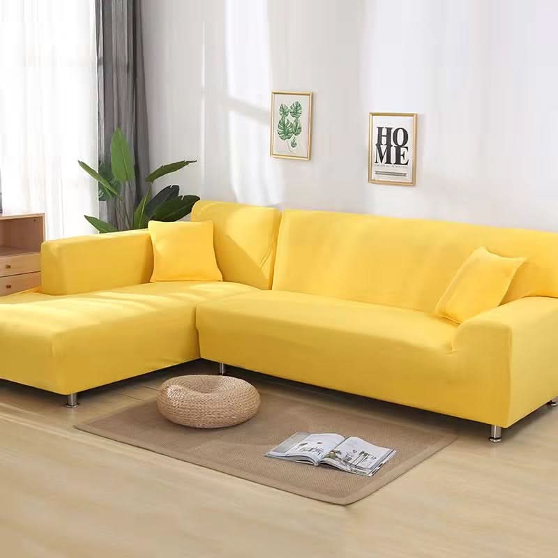 Velvet Stretch Sofa Cover for Living Room - Brushed Fabric, Machine Washable, view 24