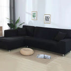 Velvet Stretch Sofa Cover for Living Room - Brushed Fabric, Machine Washable, view 8