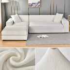 Elastic Velvet Sofa Cover for Living Room - Machine Washable, Anti-Slip, view 23