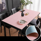 Nordic Minimalist Waterproof Table Protector Mat - PVC, TPU Leather, view 12